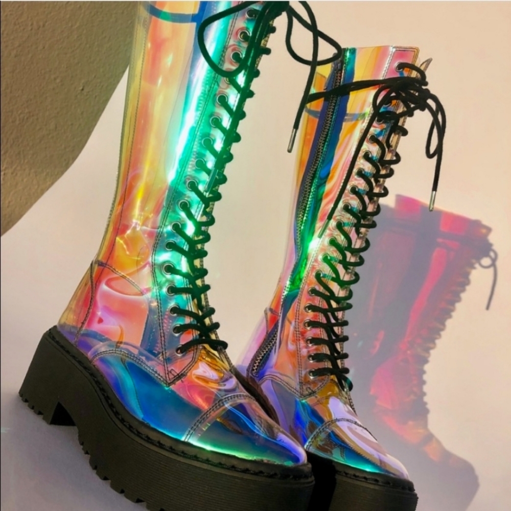 Cosmic Renegade Combat Boots